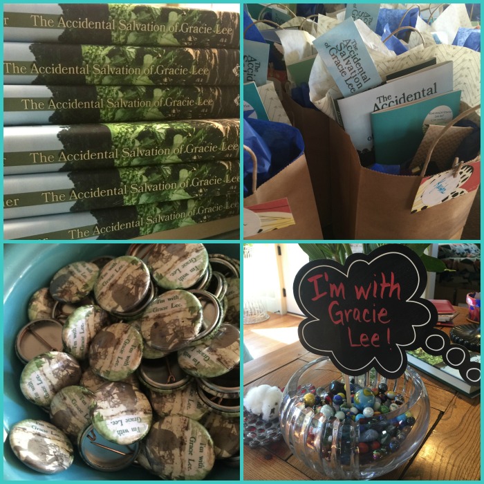 Recipe for a delicious Book Launch Party grace grits and gardening